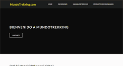 Desktop Screenshot of mundotrekking.com